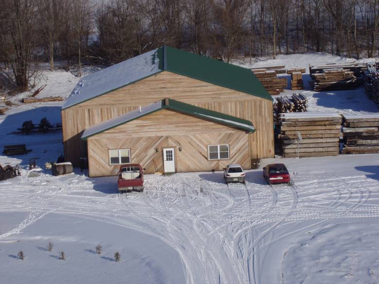 Aerials of Twelve Mile, Indiana Shop